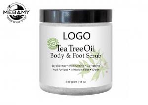  Tea Tree All Natural Body Scrub 100% Pure Dead Sea Salt For Killing Foot Fungus Manufactures