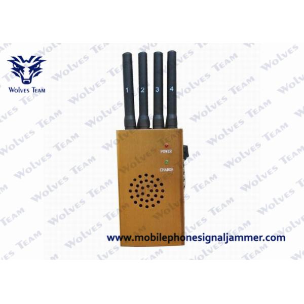 Portable GPS High Power Cell Phone Jammer CDMA GSM DCS PCS 3G L110 x W62 x H30 mm
