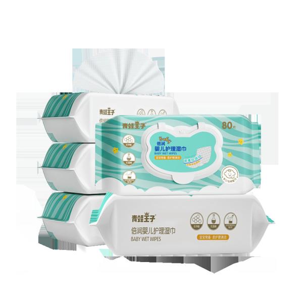 Baby Water Cleaning Skin Disposable alcohol free  Wet Wipes Softly