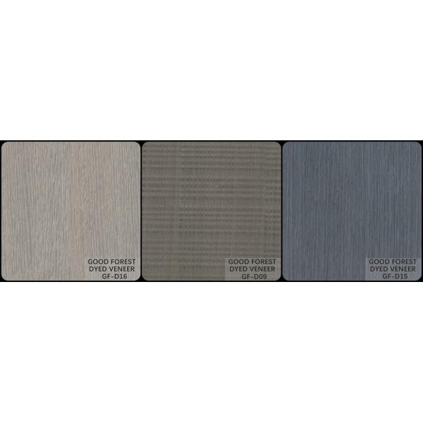 Grain Dyed Wood Veneer Natural American Oak Veneer Bleaching