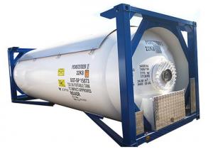  20 feet large capacity T50 ISO Tank Container UN portable LPG propane gas Tank Container Manufactures