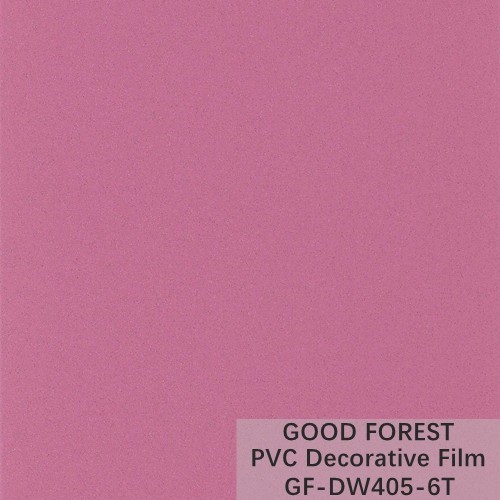 OEM PVC Decorative Film Grain PVC Blister Film Silver Paint Type