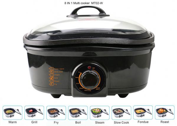 Quality Coating Free Electric Fast Cooker Time Efficient With Elegant Removable Pan for sale