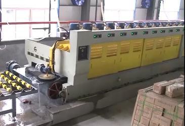 Automatic Artificial Quartz Stone Slab Production Line , Artificial Marble Making Machine