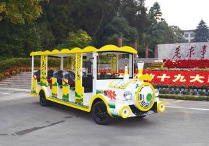  Carton Electric Sightseeing Car Electric Person Mover 8 Passengers Manufactures