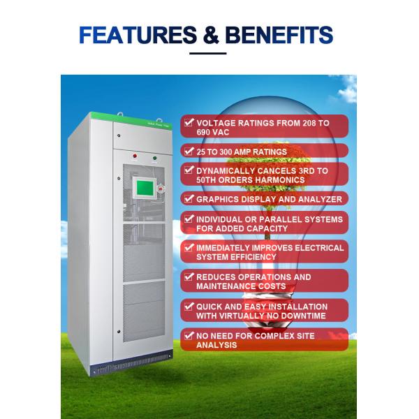 AC Power APF Sine Wave Copper Active Harmonic Filter