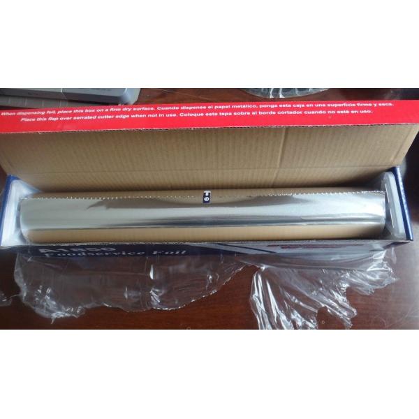 Household Food Grade Aluminum Foil Wrapping Paper 100 - 600mm Width