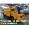 dongfeng 4*2 LHD 120Hp diesel street sweeper truck with factory price, hot sale for sale