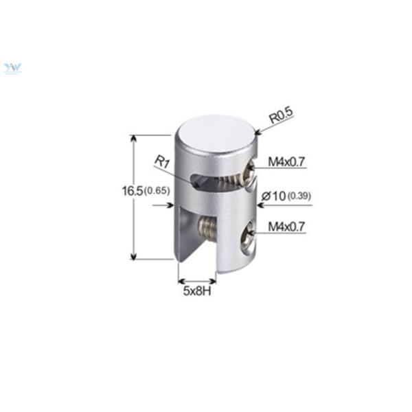 Single Sided Clamp Cable Display Components For Window Displays