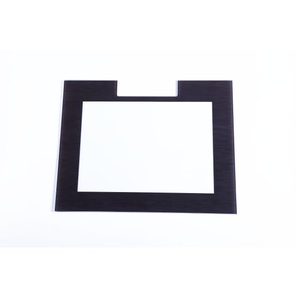 Home Appliance Door Panels Metallic CNC Tempered Glass