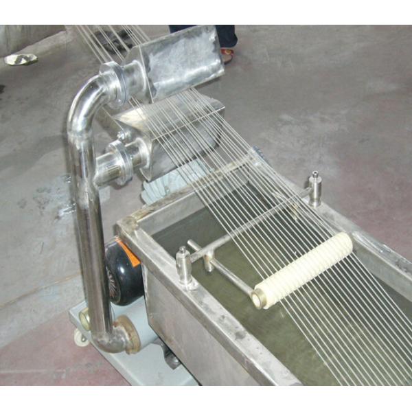 PET Recycled Die Head Cutting Granule Extruder , Wasted Flakes Pelletizer