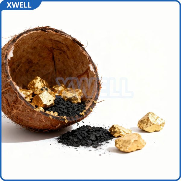 High Iodine Value Coconut Shell Activated Carbon for Gold Refining and Precious Metal Extraction