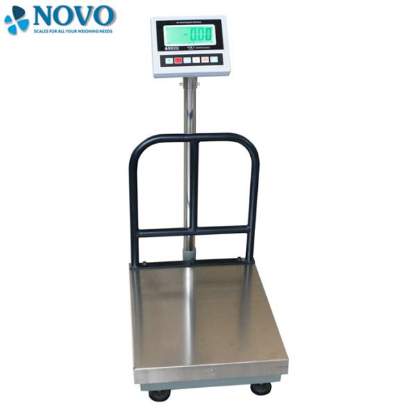 150kg 300kg Washdown Bench Scales Checkered Steel Platter 100-240V