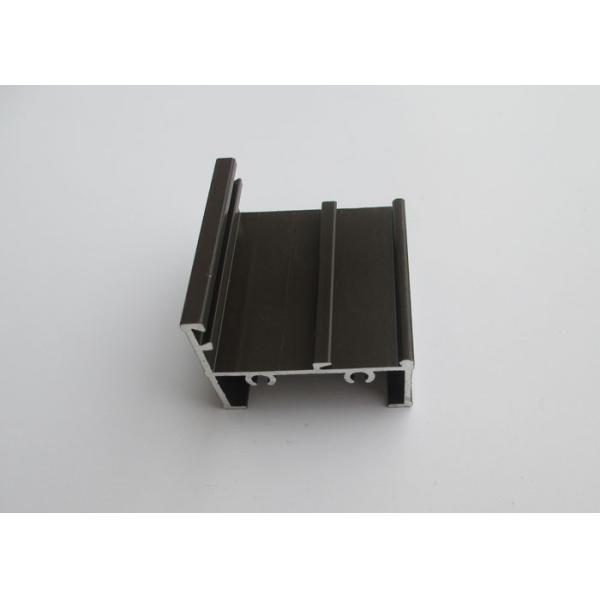 Black Aluminium Window Frames Extrusions Abrasion Resistant Environmentally Friendly