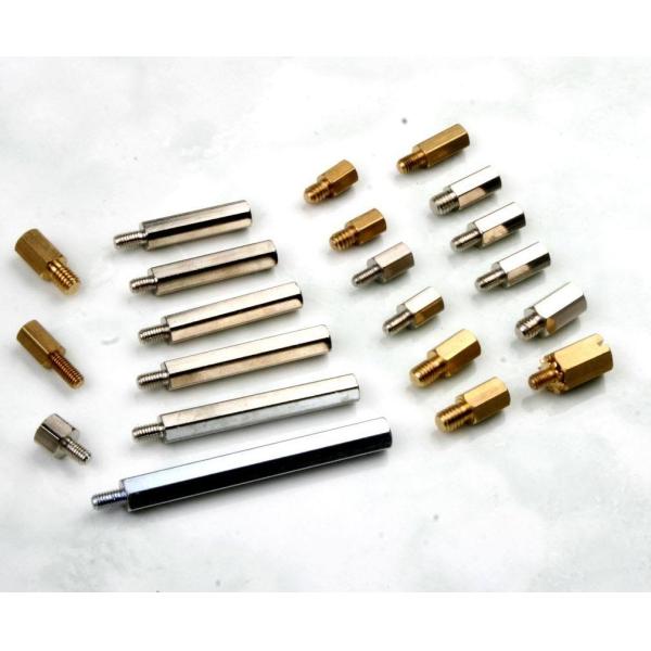 Threaded PCB Brass Hex Round Standoff Spacers M3 M4 M5 M6 Male Female