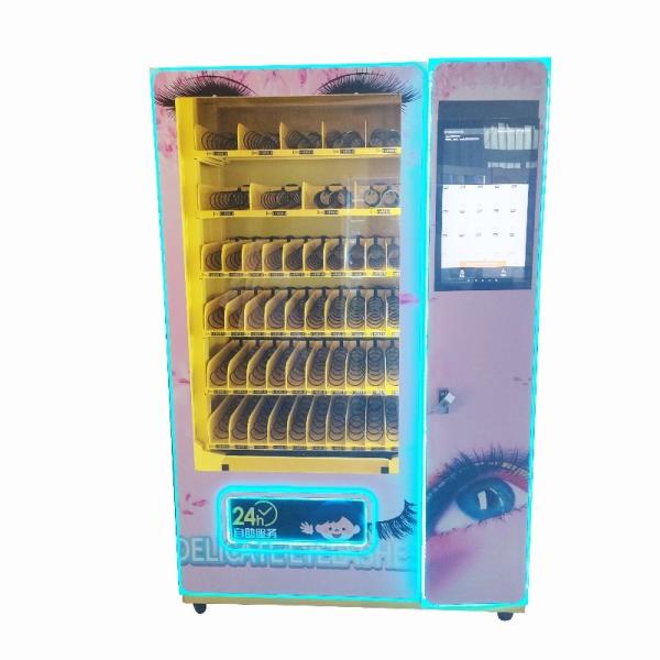White Drink And Snack Burger Vendor Lcd Advertising Screen  Vending Machine