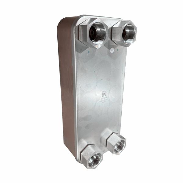High Heat Transfer Efficiency Stainless Steel Brazed Plate Heat Exchanger for Chiller HVAC Liquid to Water Cooler Refrigeration