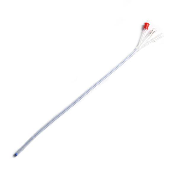 Single Use Disposable Foley Catheter , 22Fr Triple Way Catheter
