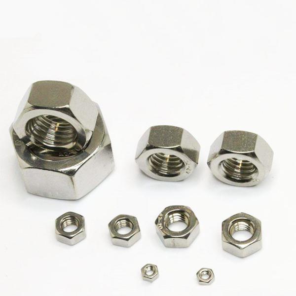 Standard 1 Inch Machine Screw Nut , Steel Lock Nut For Industrial Applications