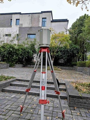 500kHz IP64 Construction Site Scanner HS650i High Frequency 3D Laser Survey Equipment