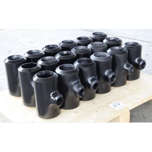 Equal Shape Butt Welde Tee , Square Butt Weld Carbon Steel Round Head Code