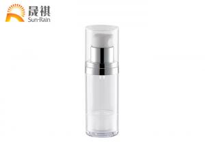  30ml 50ml AS Airless Lotion Bottle With Airless Pump Sprayer SR-2179A Manufactures