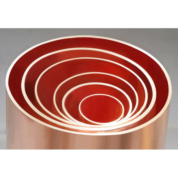 C12200 Round Shape End Cap Copper Tube For Plumbing Capillary Tube