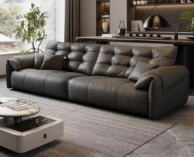 Convertible Leather Sofa Bed For Hotels And Conference Rooms