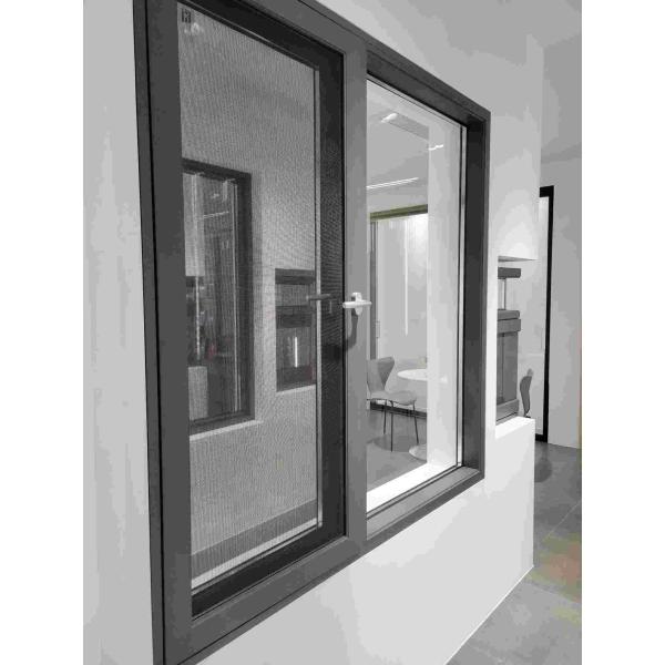 Tilt Turn Casement Windows Aluminium Frame Glass Window Easy Clean