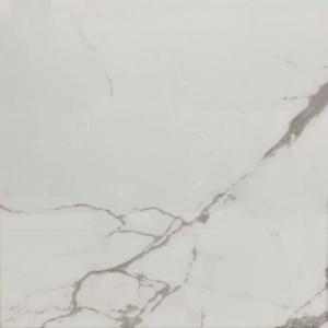 China W.A 0.05% Carrara Ceramic Tiles Wall Inside Panels White Polished Glazed Tiles  60x60cm Swimming Pool Outside on sale
