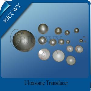  D30 Pzt 5 Piezo Ceramic Element Ball Shape For Ultrasonic Transducer Manufactures