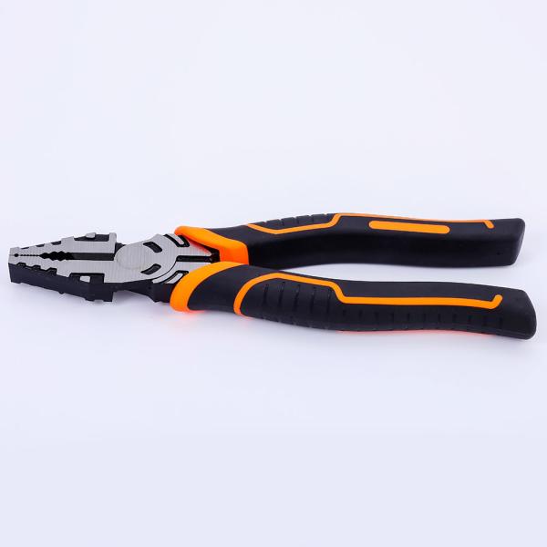 Hard Wire 2.5mm 8 Combination Plier 60CrV High Leverage Linesman Pliers