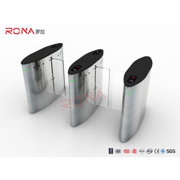CE Approved Sliding Barrier Gate Turnstile Intelligent Electric Entrance 30 Persons / Min