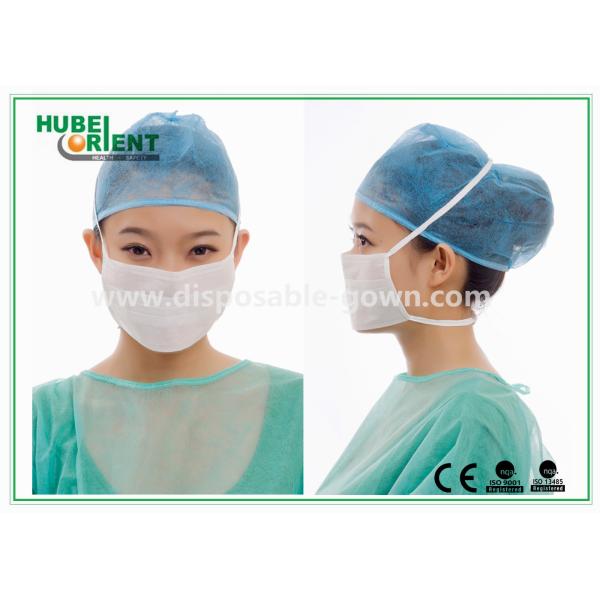 Non Reusable Breathable Double Ties Nonwoven Face Mask