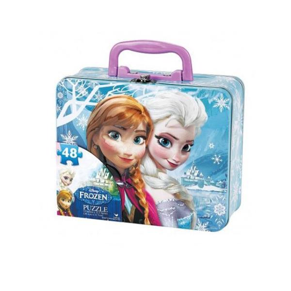 Disney Frozen Puzzle Tin with Handle