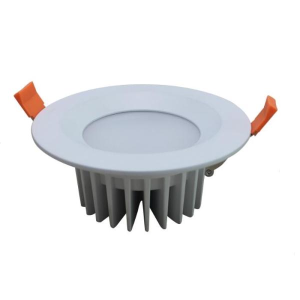 10W Waterproof SMD LED Downlight IP65 Aluminum White Milky Cover 800LM