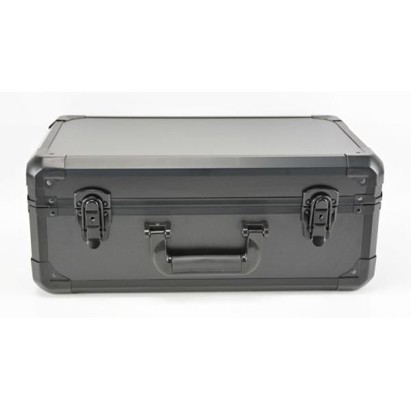 18 Inch X 12 Inch X 6 Inch Protable Black Aluminum Tool Carrying Case