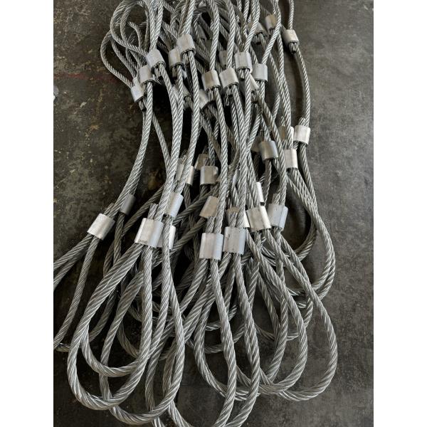 6x36 Wire Rope Lifting Slings Mechanically Spliced Soft Eye