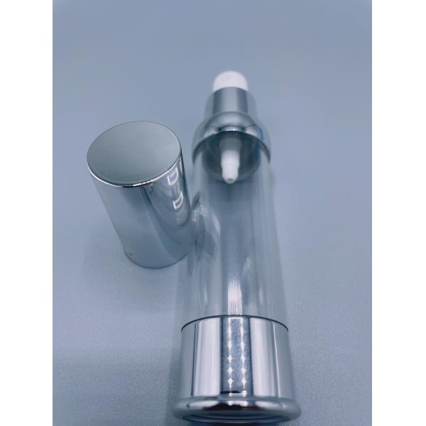 Luxury Cosmetic Aluminum Airless Bottles For Cream Essence