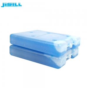  Blue Hot Ice Cooler Brick , Long Lasting Sports Gel Ice Pack Container Manufactures