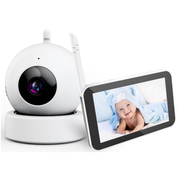 2.4GHz Wireless Video Baby Monitor With 720P HD Remote Pan Tilt Zoom Camera