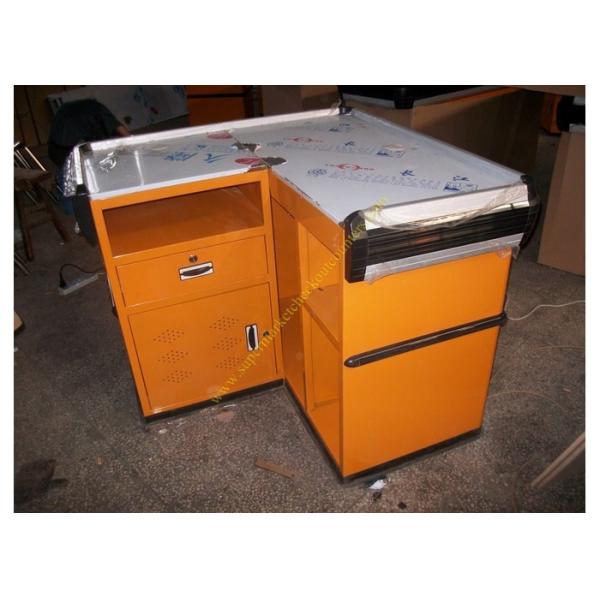 Retails / Shopping Mall Express Checkout Counter Solid Surface