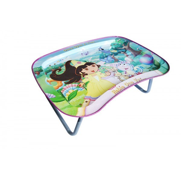 DADI Offset Lithography Painted Tin Trays Food Grade Metal Tin Tray With Foldable Stand