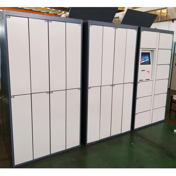18 Doors / 40 Doors Dry Cleaning Lockers , Laundry Room Lockers API Connector