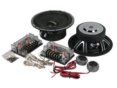 20KHZ Component Car Speaker, 4 Ohm , 75W Two Way Car Speaker Woofer