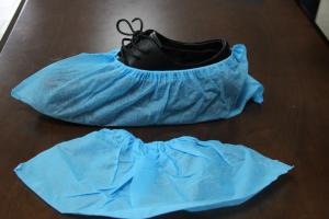  white or blue color disposable non woven shoe cover for home use Manufactures