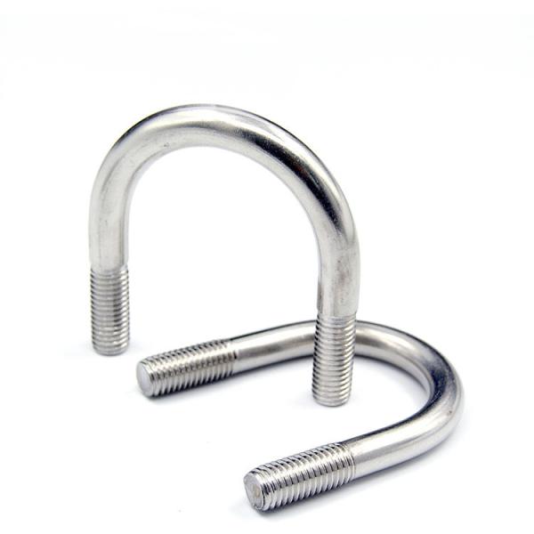 Zinc Plated Size M6-30 Threaded U Bolt Customized Standard For Pipework / Trucks