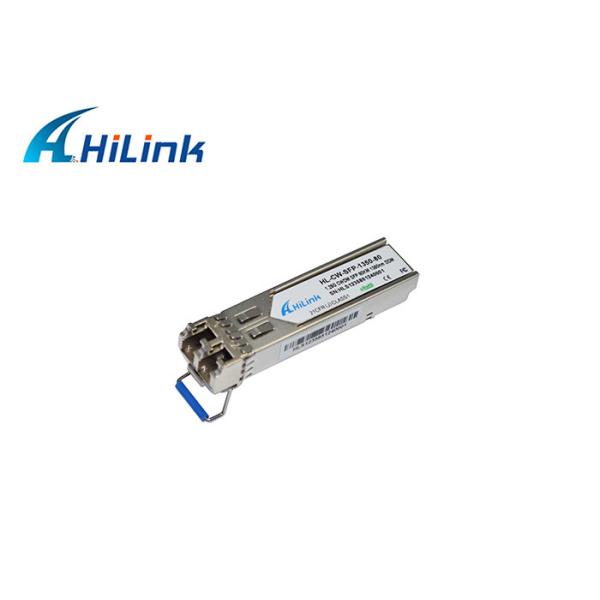 1000BASE-ZX Dual LC 1.25G DDM 1350nm 80km CWDM SFP for CWDM Systerm