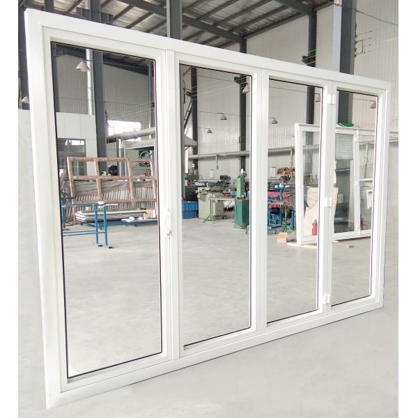 Swing PVC Decorative Door Soft Plastic High Speed Stack Upvc Folding Door