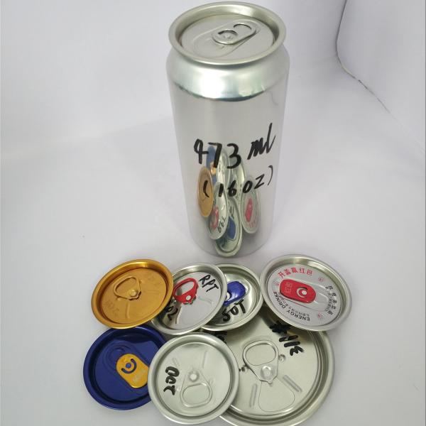 16OZ Customized Empty Aluminum Cans For Soda Drinks Craft Beer